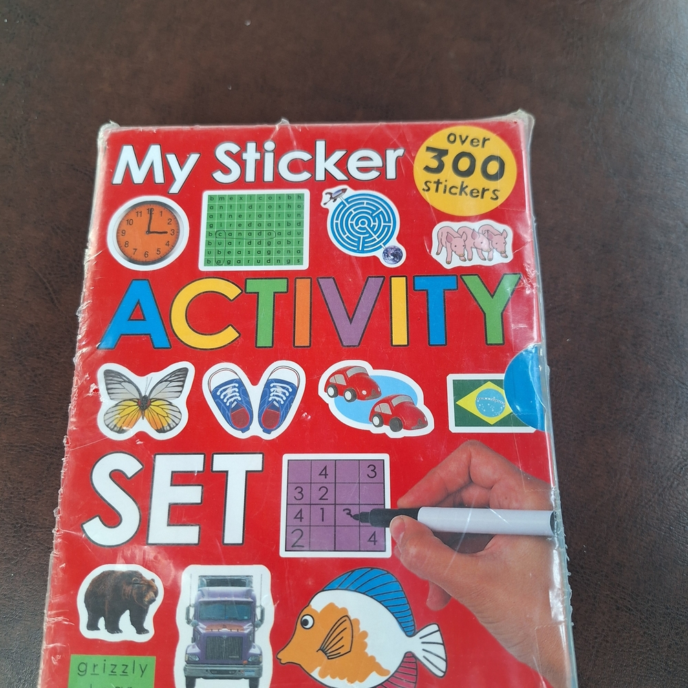 Adidas Red Three Book Set for Creative Fun